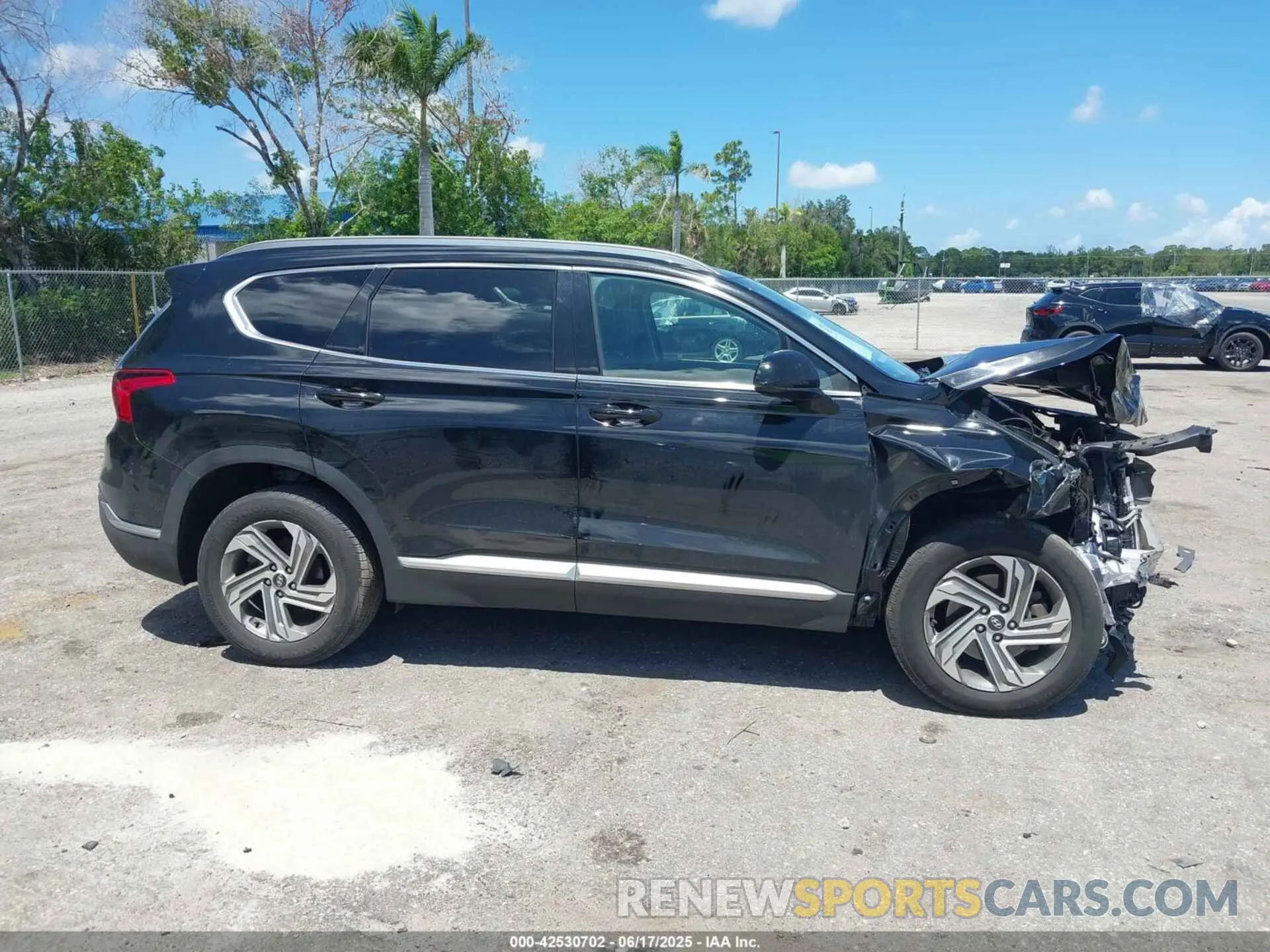 14 fotografías del automóvil dañado 5NMS24AJ9MH345650 HYUNDAI SANTA FE 2021