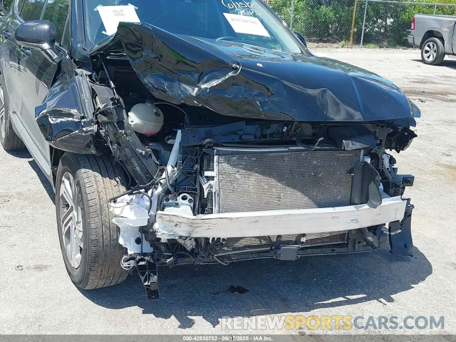 6 fotografías del automóvil dañado 5NMS24AJ9MH345650 HYUNDAI SANTA FE 2021