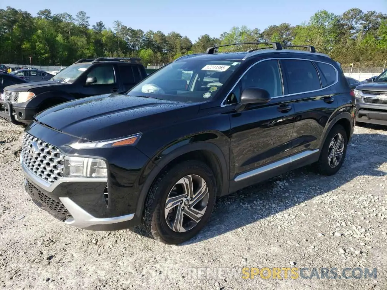 1 fotografías del automóvil dañado 5NMS24AJ9MH360181 HYUNDAI SANTA FE 2021