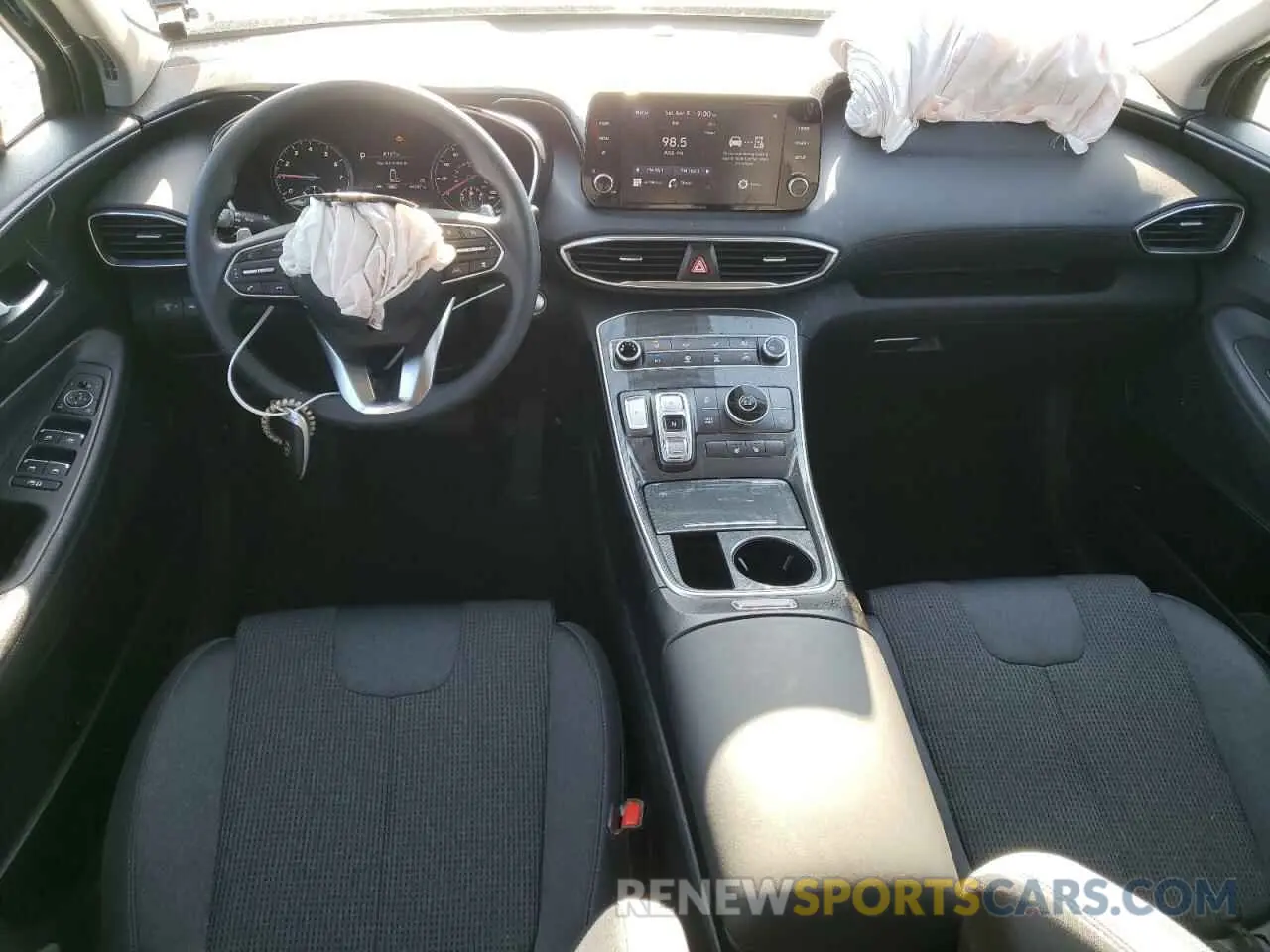 8 fotografías del automóvil dañado 5NMS24AJ9MH360181 HYUNDAI SANTA FE 2021
