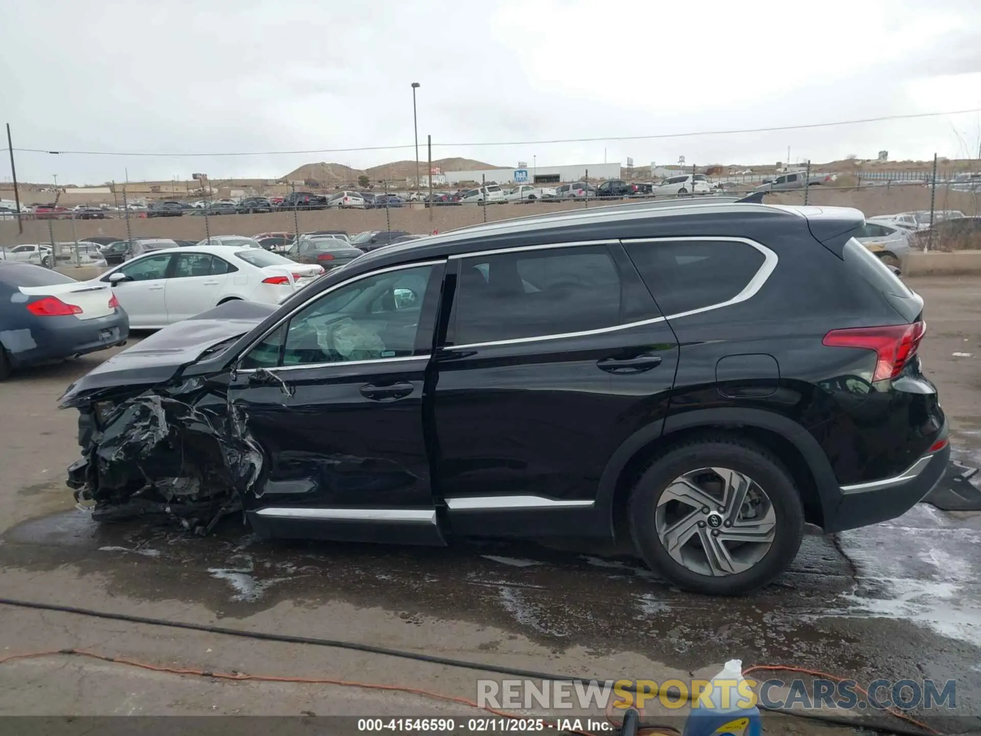 14 fotografías del automóvil dañado 5NMS2DAJ0MH309992 HYUNDAI SANTA FE 2021