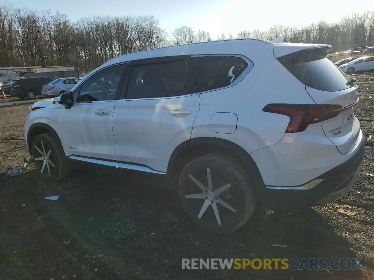 2 fotografías del automóvil dañado 5NMS2DAJ1MH320614 HYUNDAI SANTA FE 2021