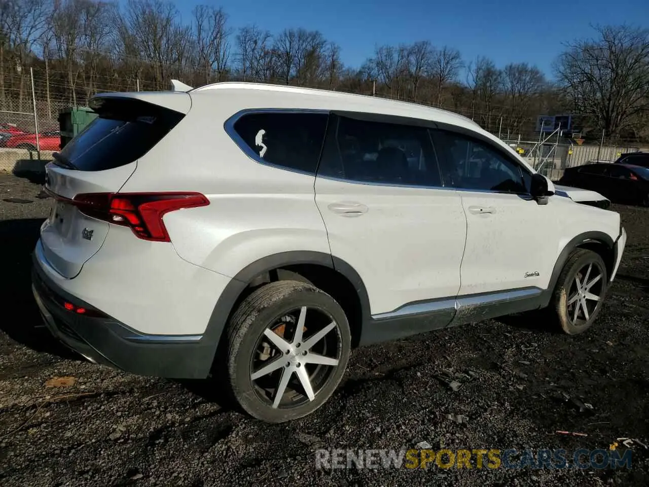 3 fotografías del automóvil dañado 5NMS2DAJ1MH320614 HYUNDAI SANTA FE 2021