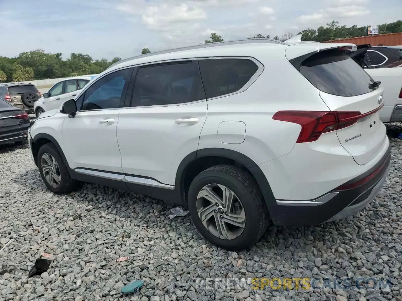 2 fotografías del automóvil dañado 5NMS2DAJ5MH346472 HYUNDAI SANTA FE 2021