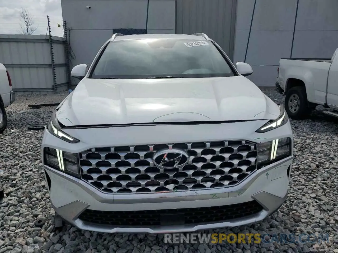 5 fotografías del automóvil dañado 5NMS2DAJ5MH346472 HYUNDAI SANTA FE 2021