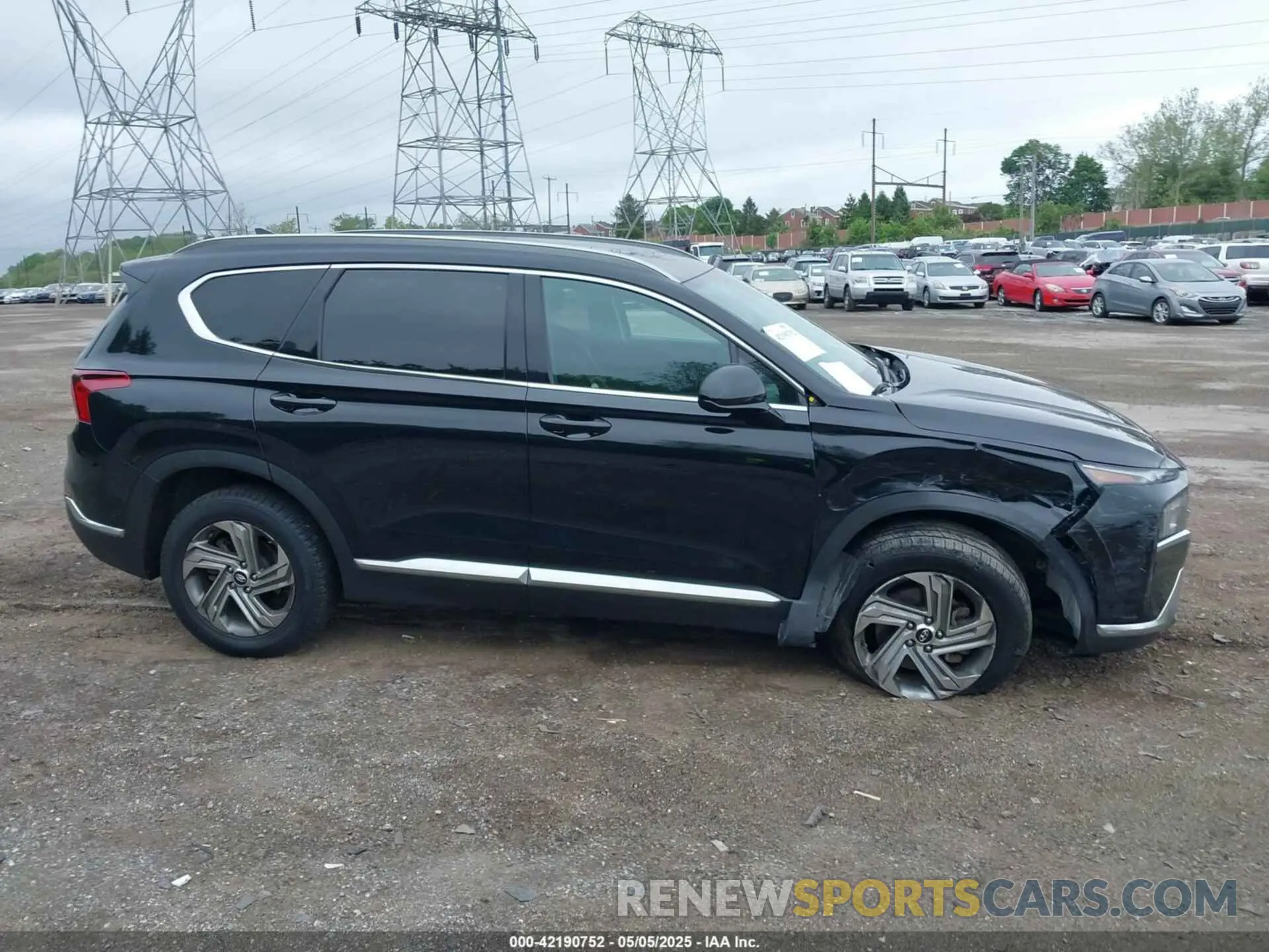 13 fotografías del automóvil dañado 5NMS2DAJ6MH332791 HYUNDAI SANTA FE 2021