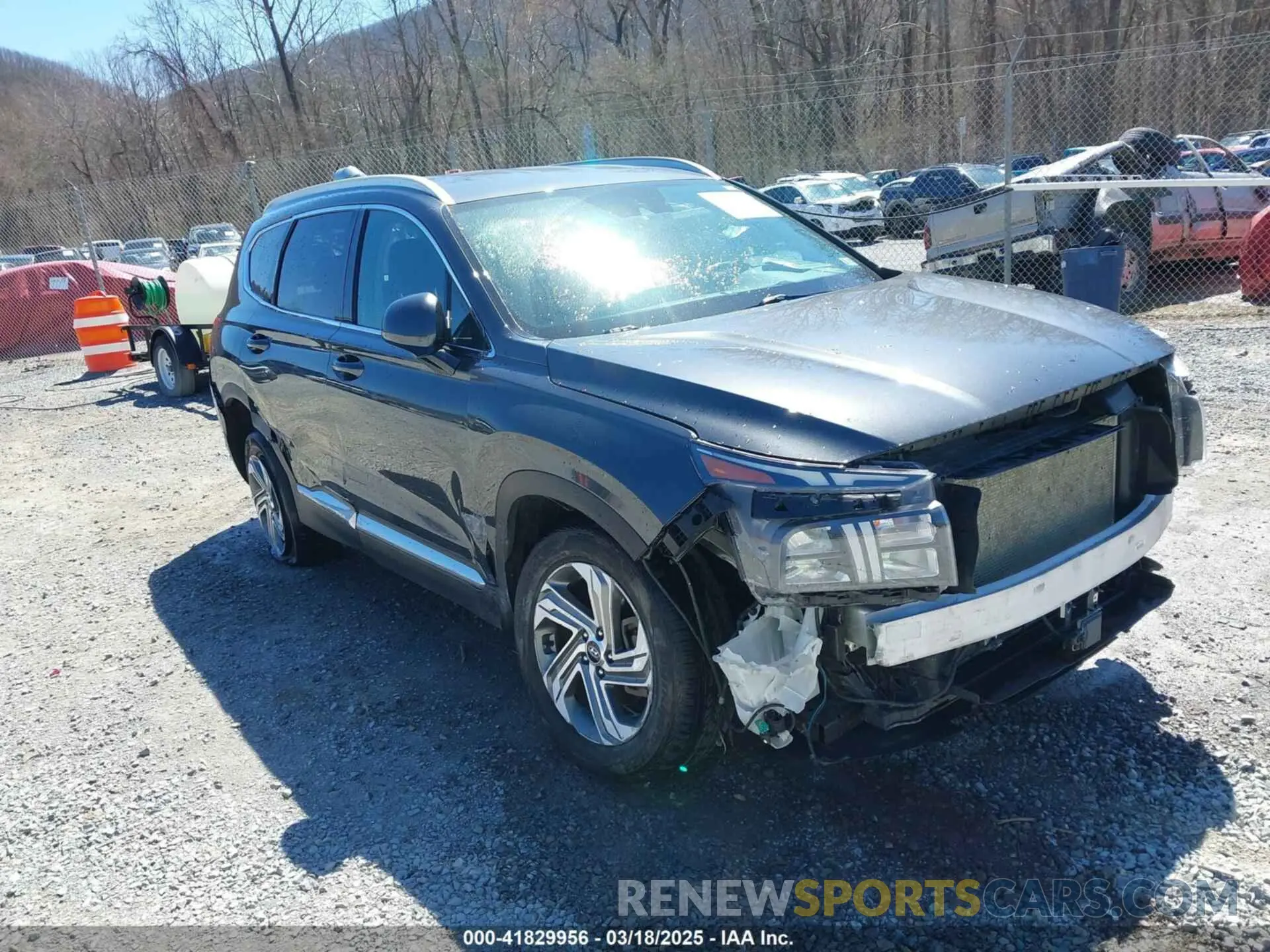 1 fotografías del automóvil dañado 5NMS2DAJ6MH346514 HYUNDAI SANTA FE 2021