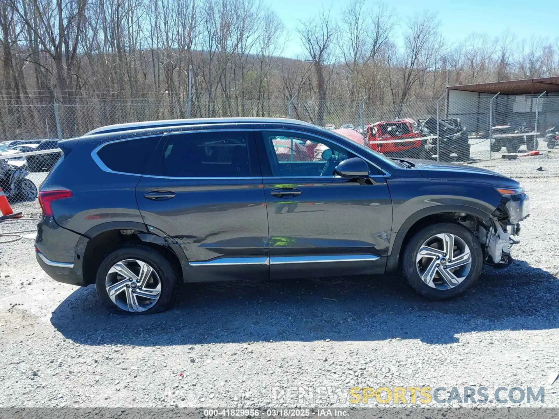 13 fotografías del automóvil dañado 5NMS2DAJ6MH346514 HYUNDAI SANTA FE 2021