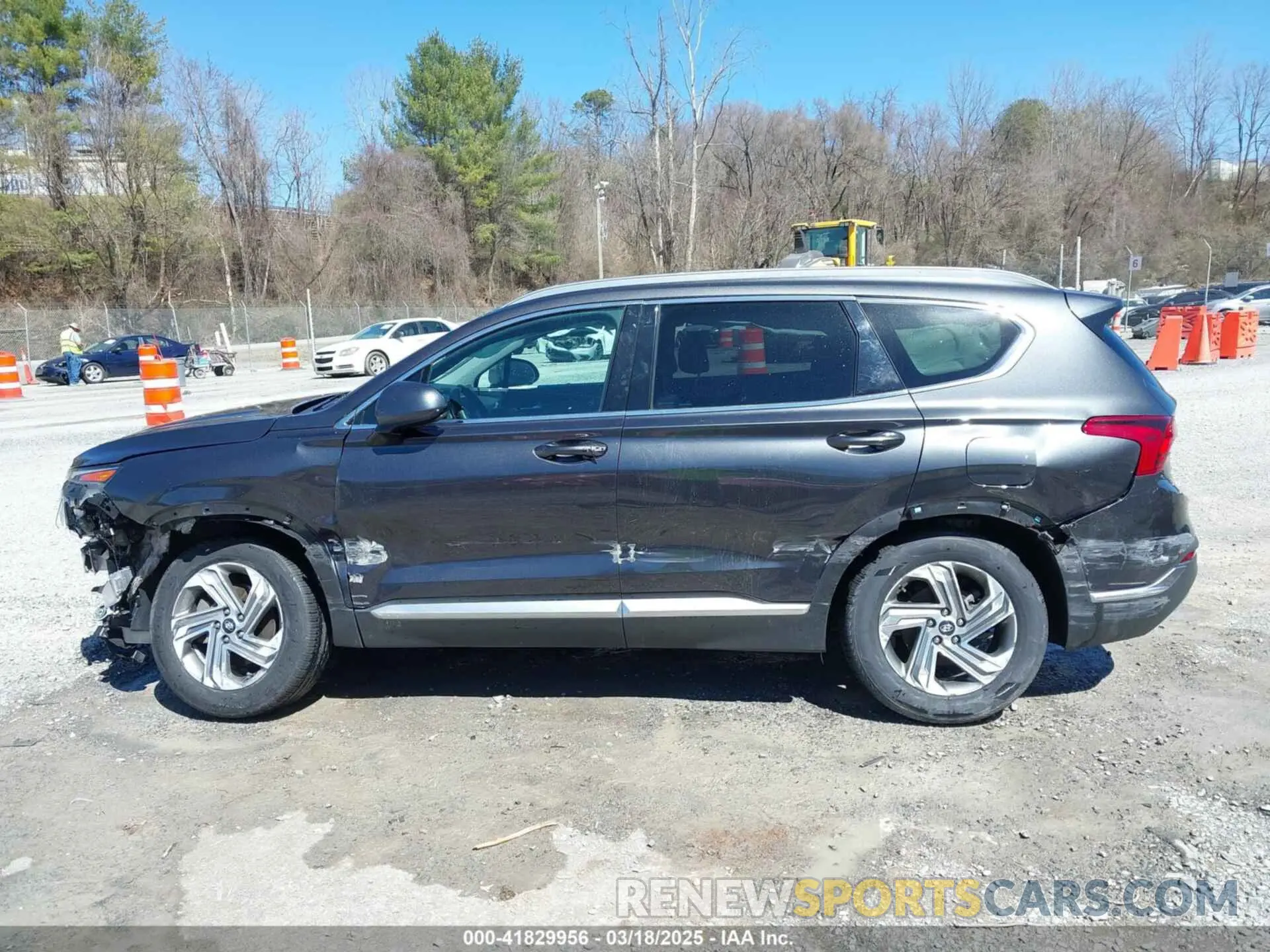 14 fotografías del automóvil dañado 5NMS2DAJ6MH346514 HYUNDAI SANTA FE 2021