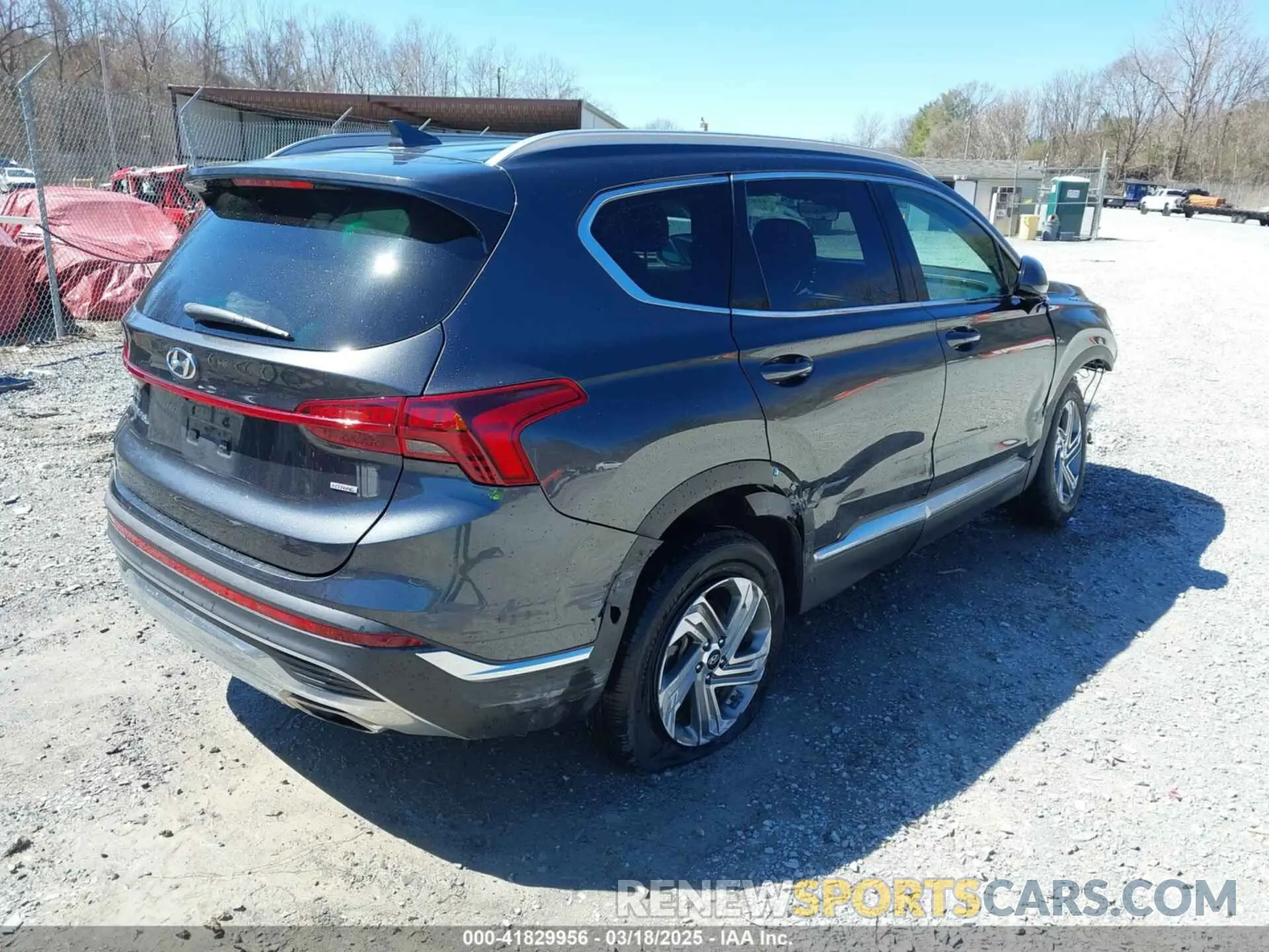 4 fotografías del automóvil dañado 5NMS2DAJ6MH346514 HYUNDAI SANTA FE 2021