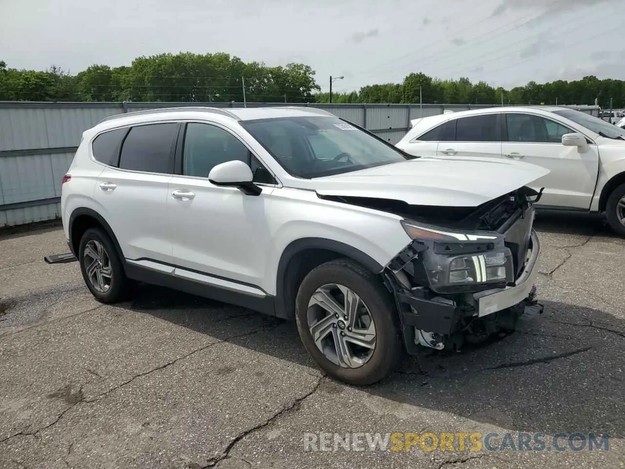 4 fotografías del automóvil dañado 5NMS2DAJ9MH310574 HYUNDAI SANTA FE 2021