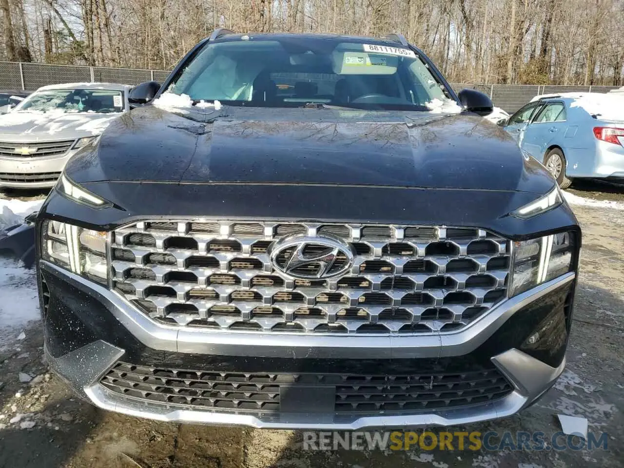 5 fotografías del automóvil dañado 5NMS2DAJXMH348069 HYUNDAI SANTA FE 2021