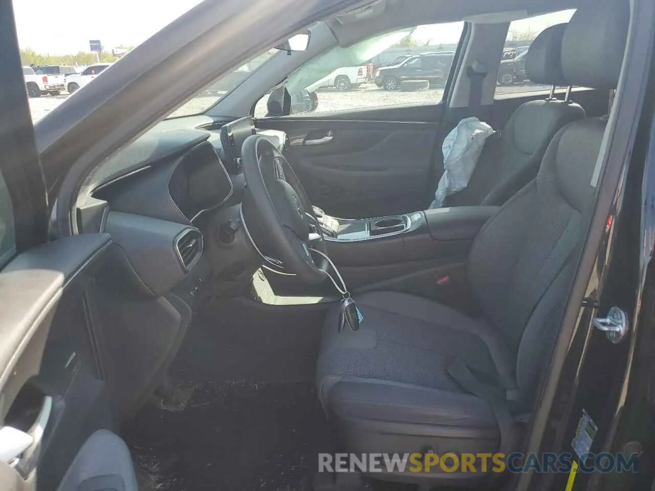 7 fotografías del automóvil dañado 5NMS2DAJXMH370458 HYUNDAI SANTA FE 2021