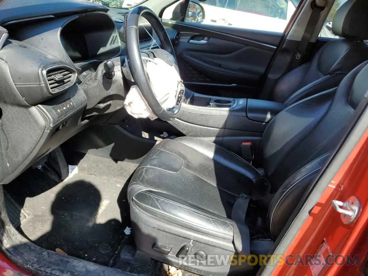 7 fotografías del automóvil dañado 5NMS34AJ0MH310783 HYUNDAI SANTA FE 2021