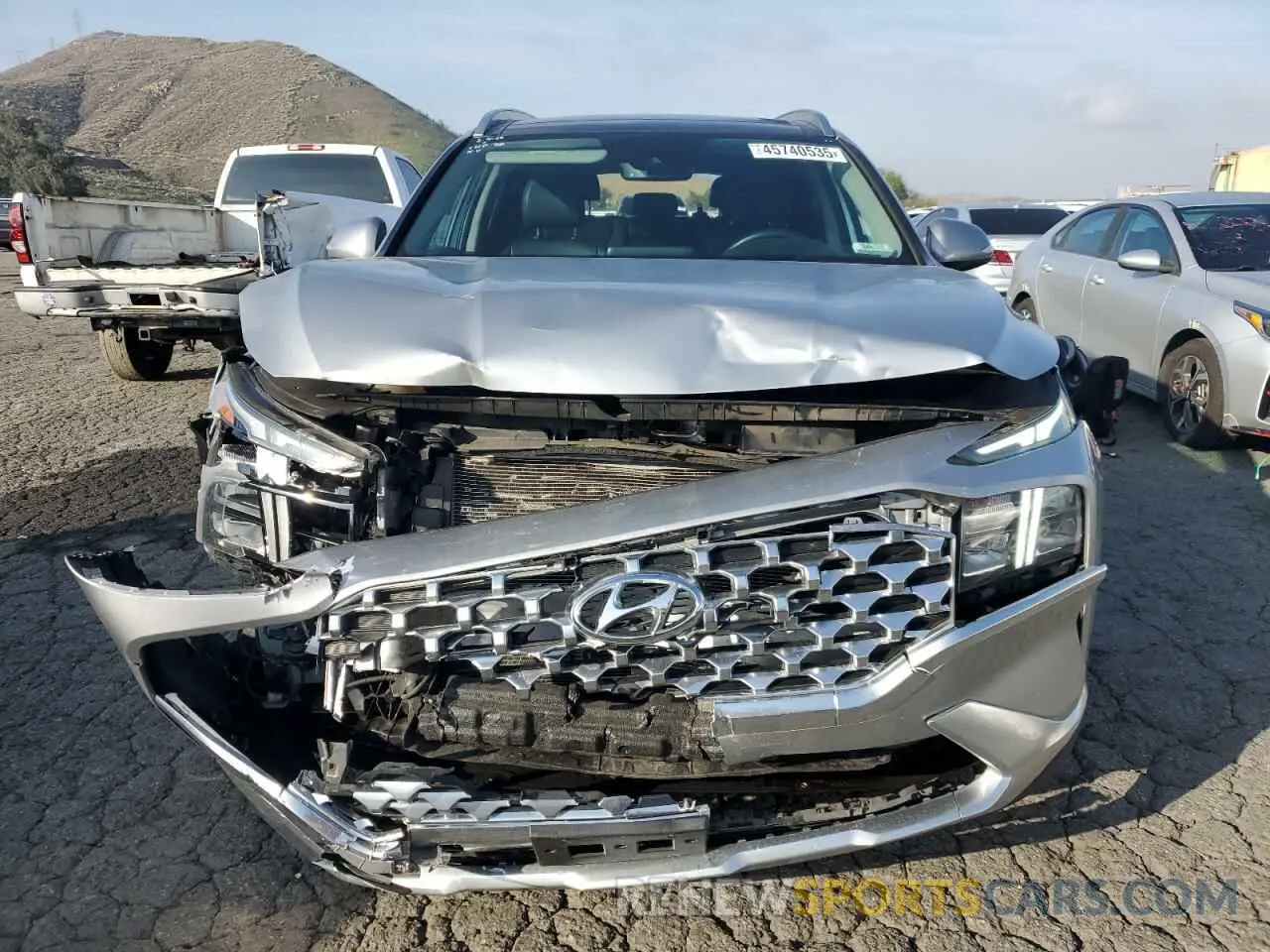 5 fotografías del automóvil dañado 5NMS34AJ5MH321004 HYUNDAI SANTA FE 2021
