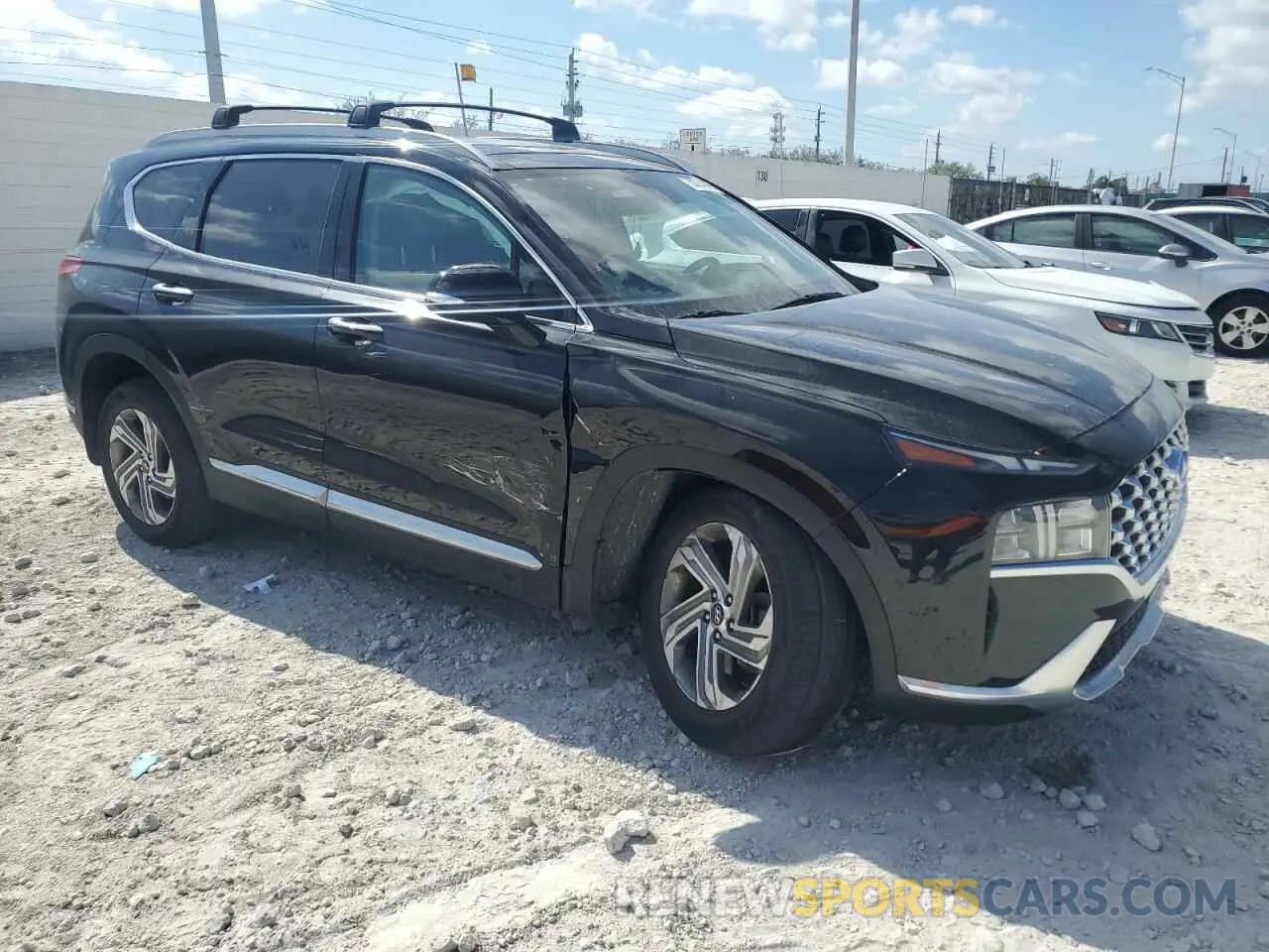 4 fotografías del automóvil dañado 5NMS34AJXMH365175 HYUNDAI SANTA FE 2021