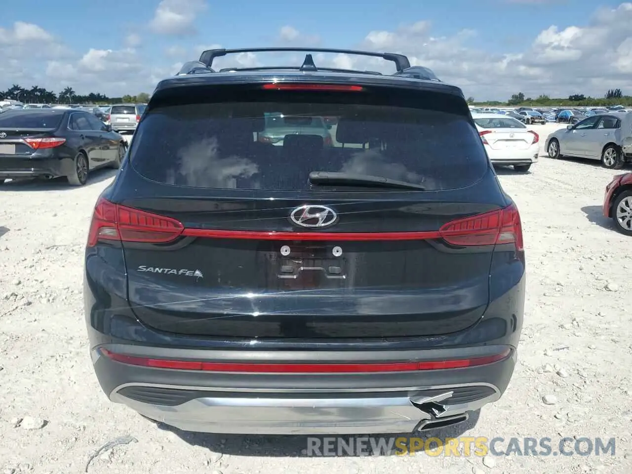 6 fotografías del automóvil dañado 5NMS34AJXMH365175 HYUNDAI SANTA FE 2021