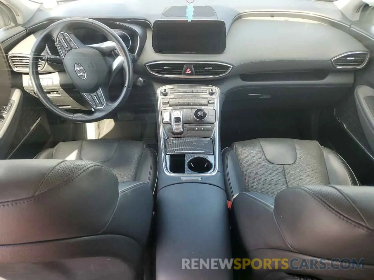8 fotografías del automóvil dañado 5NMS34AJXMH365175 HYUNDAI SANTA FE 2021