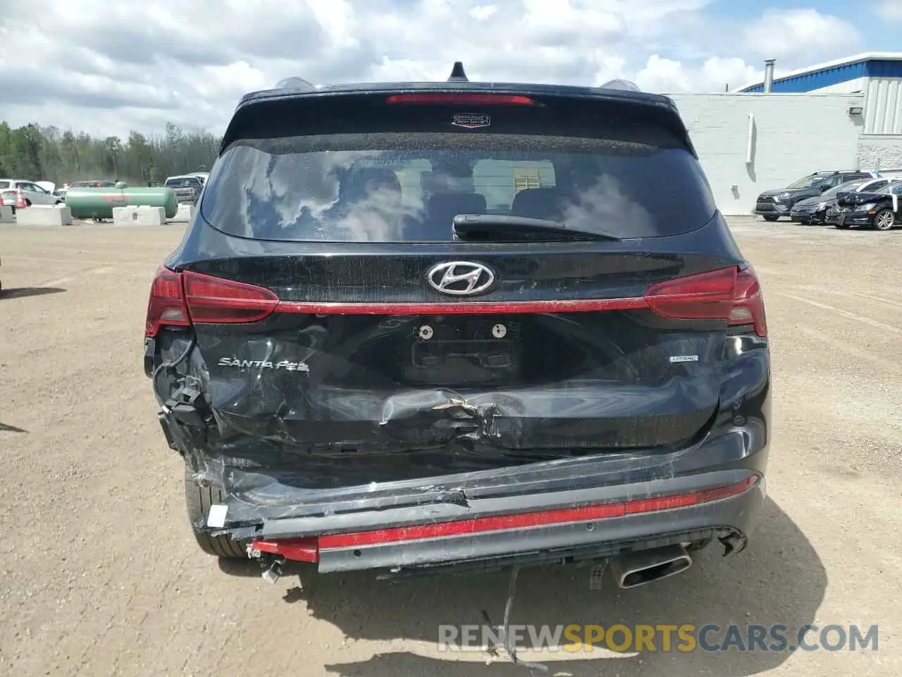 6 fotografías del automóvil dañado 5NMS3DAJ0MH327602 HYUNDAI SANTA FE 2021