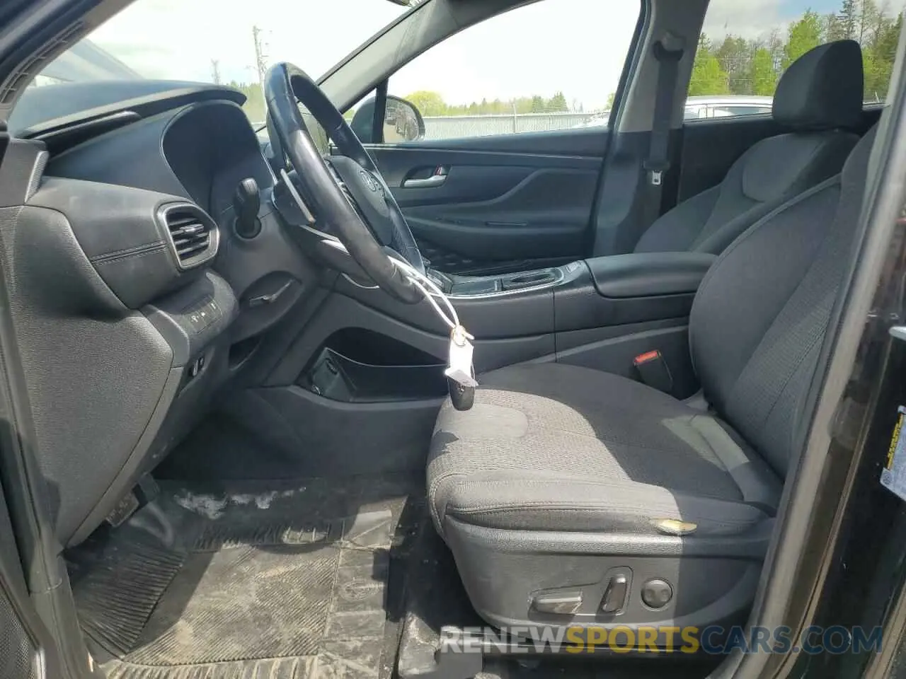 7 fotografías del automóvil dañado 5NMS3DAJ0MH327602 HYUNDAI SANTA FE 2021