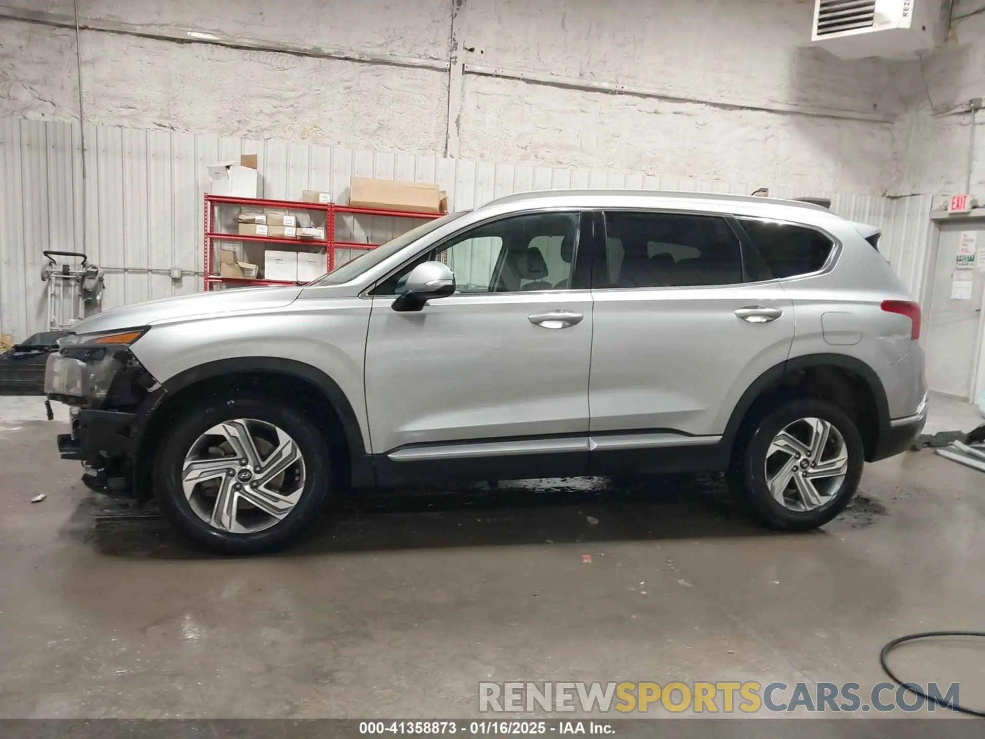 15 fotografías del automóvil dañado 5NMS3DAJ0MH351804 HYUNDAI SANTA FE 2021
