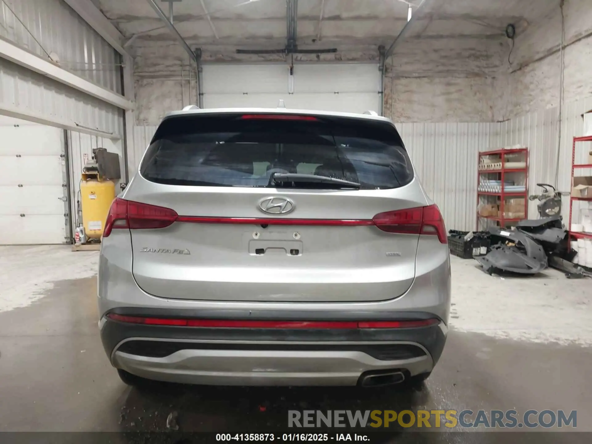 17 fotografías del automóvil dañado 5NMS3DAJ0MH351804 HYUNDAI SANTA FE 2021