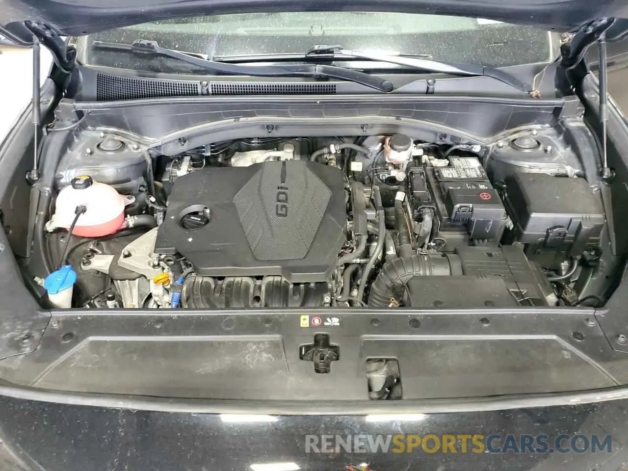 12 fotografías del automóvil dañado 5NMS3DAJ4MH311872 HYUNDAI SANTA FE 2021