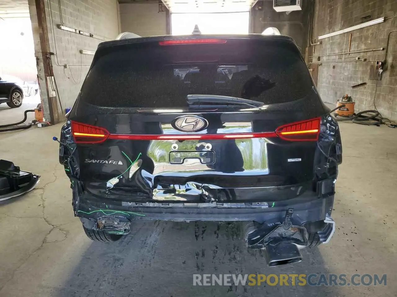 6 fotografías del automóvil dañado 5NMS3DAJ4MH311872 HYUNDAI SANTA FE 2021