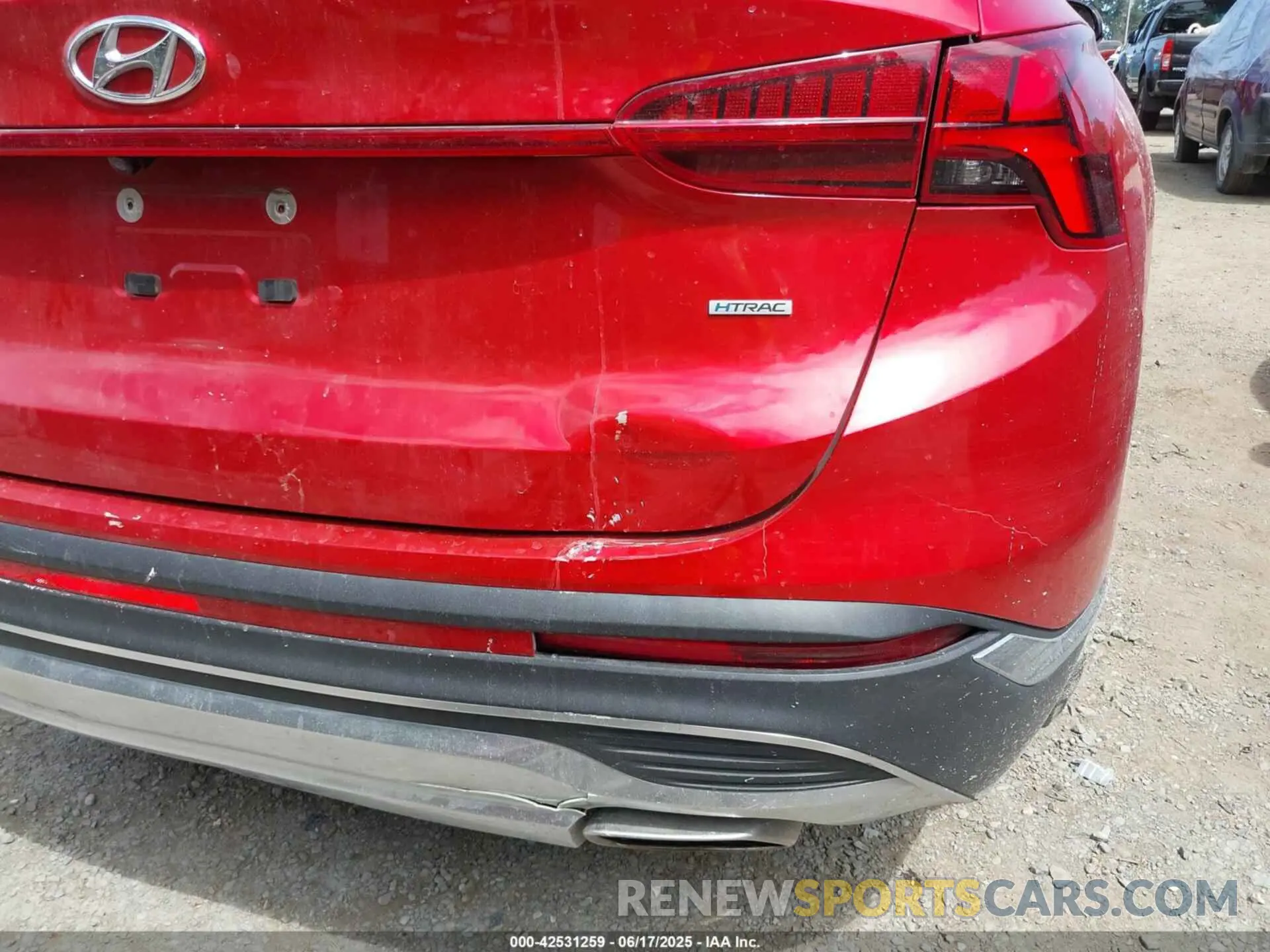 6 fotografías del automóvil dañado 5NMS3DAJ6MH372401 HYUNDAI SANTA FE 2021