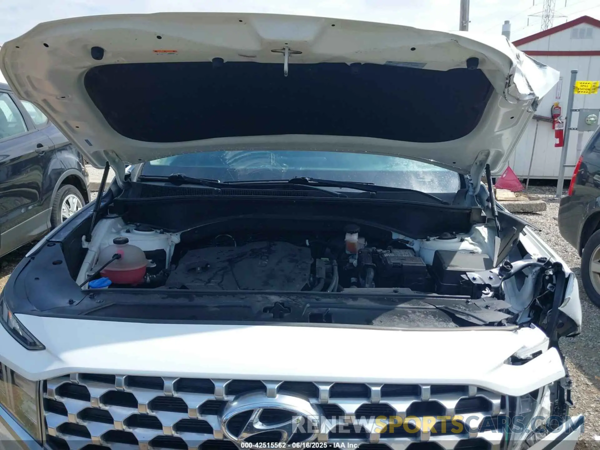 10 fotografías del automóvil dañado 5NMS3DAJ7MH369751 HYUNDAI SANTA FE 2021