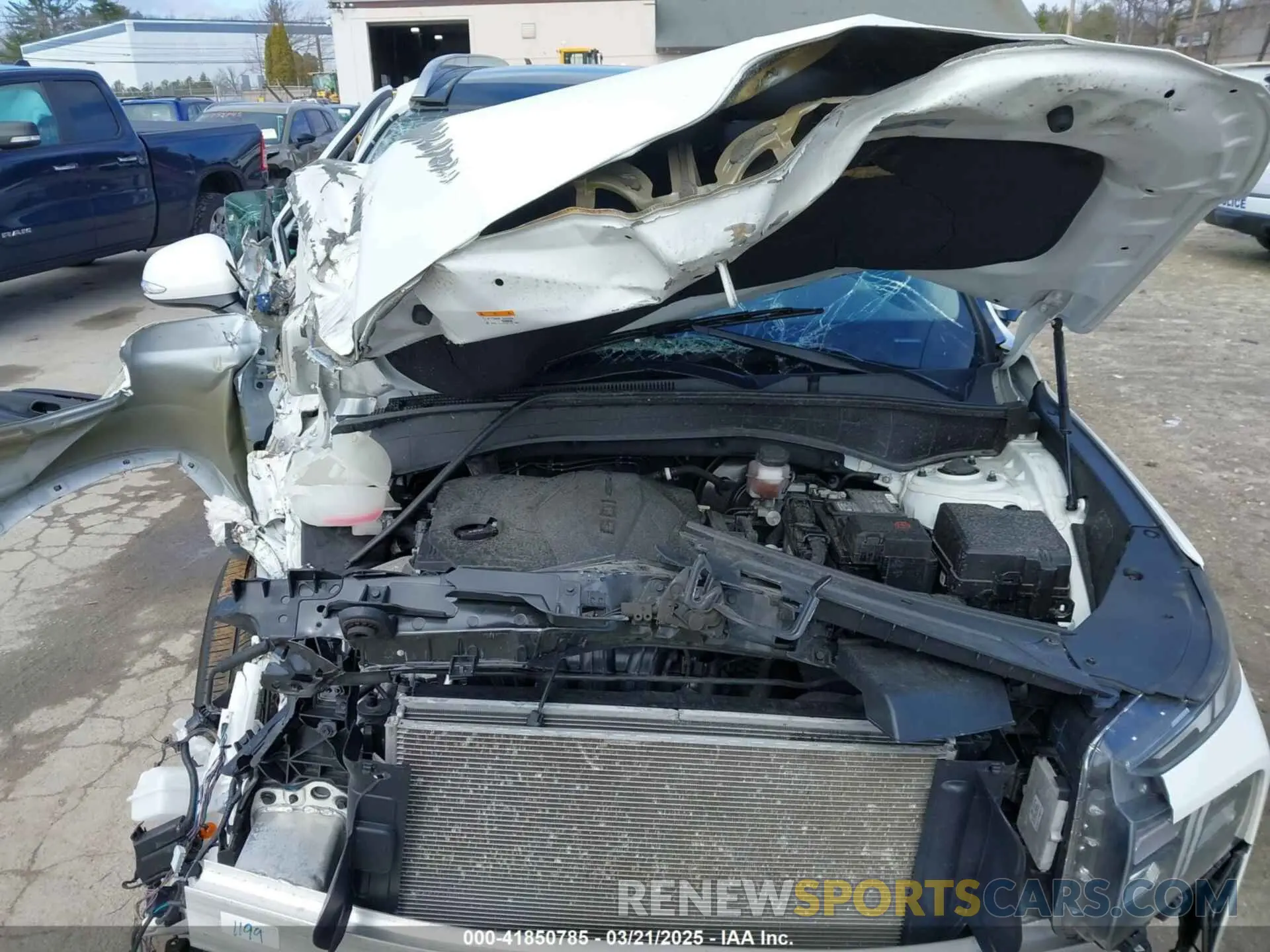 10 fotografías del automóvil dañado 5NMS3DAJ8MH323717 HYUNDAI SANTA FE 2021