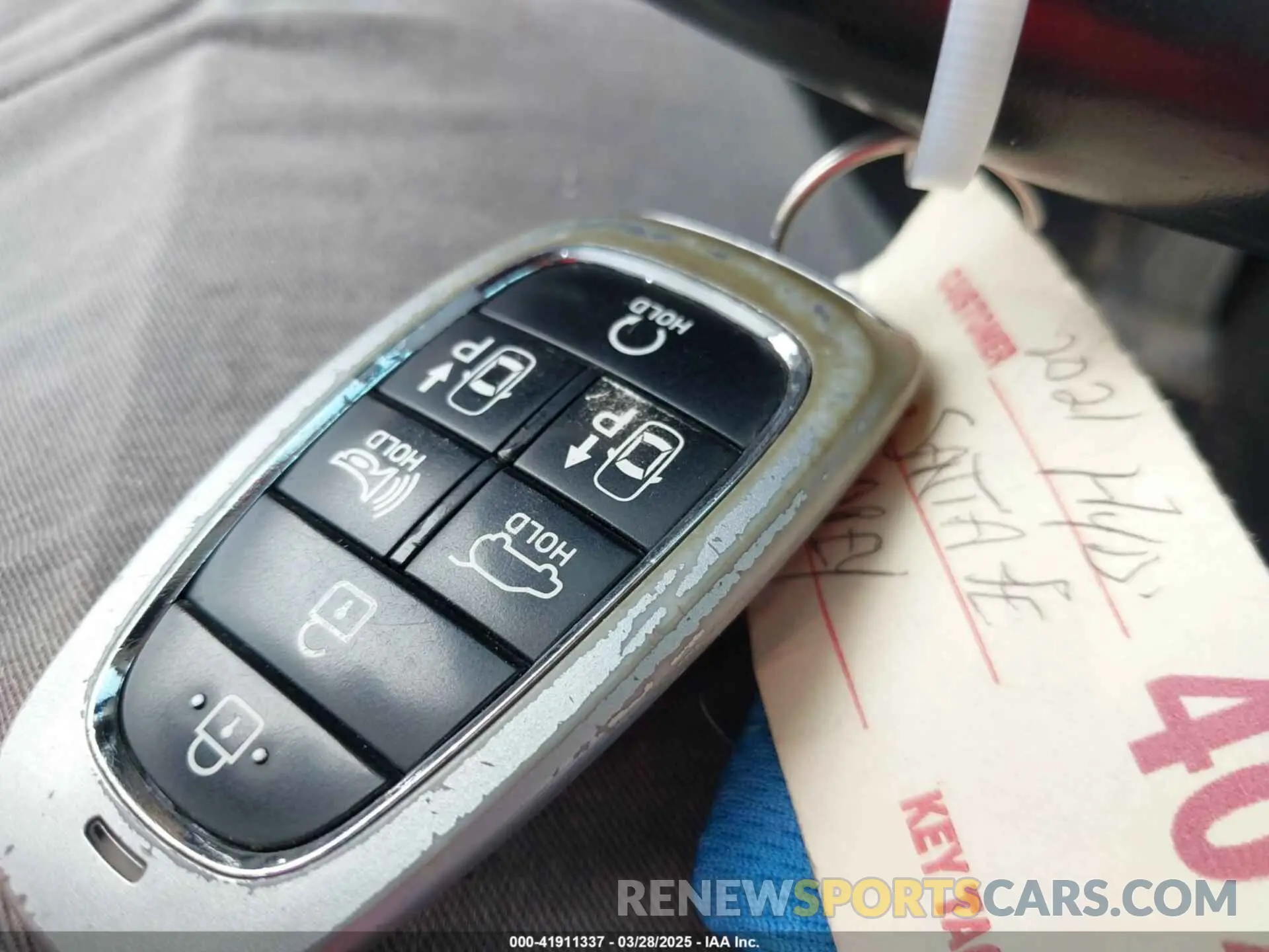 11 fotografías del automóvil dañado 5NMS44AL1MH334332 HYUNDAI SANTA FE 2021