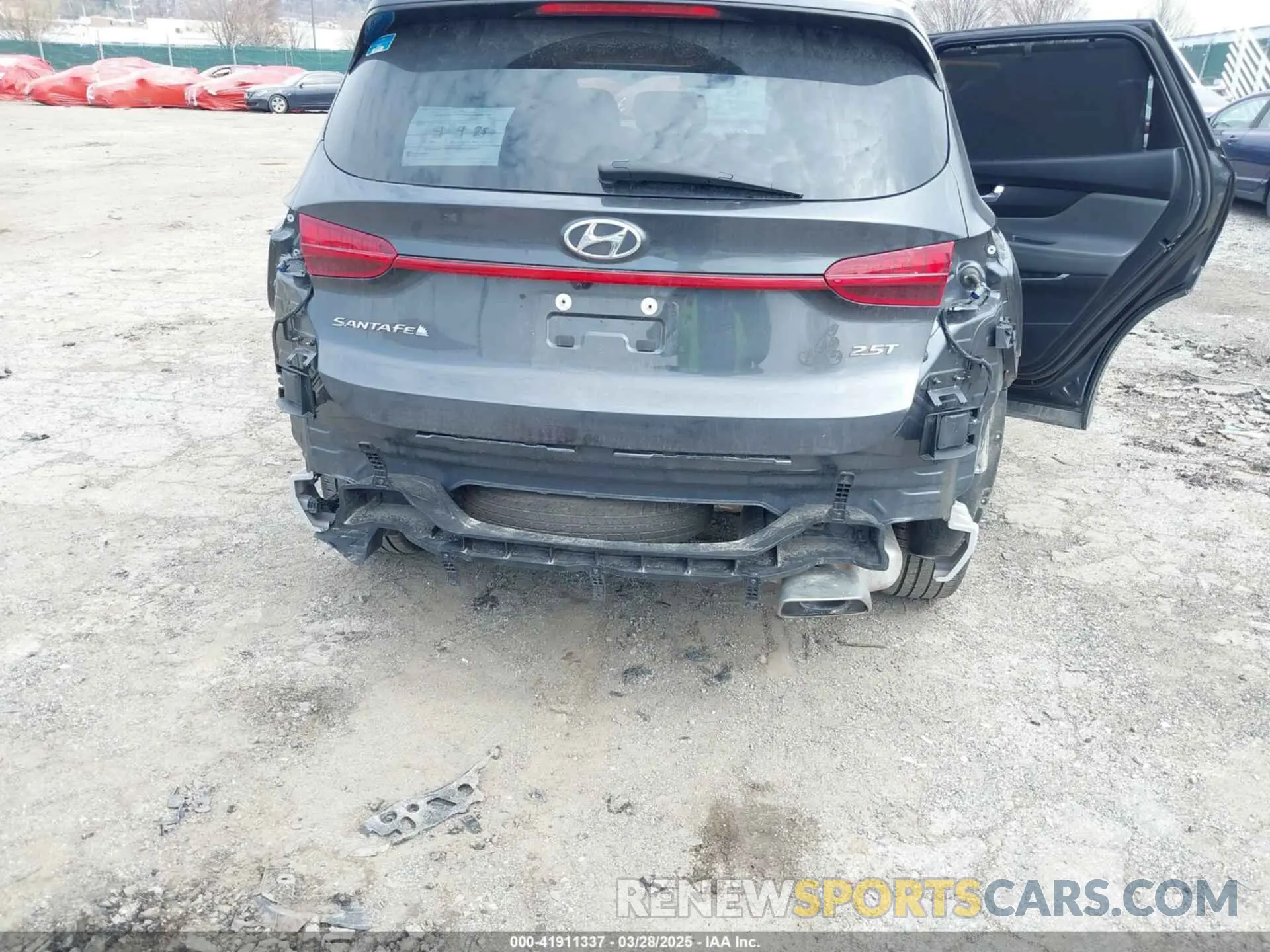 6 fotografías del automóvil dañado 5NMS44AL1MH334332 HYUNDAI SANTA FE 2021
