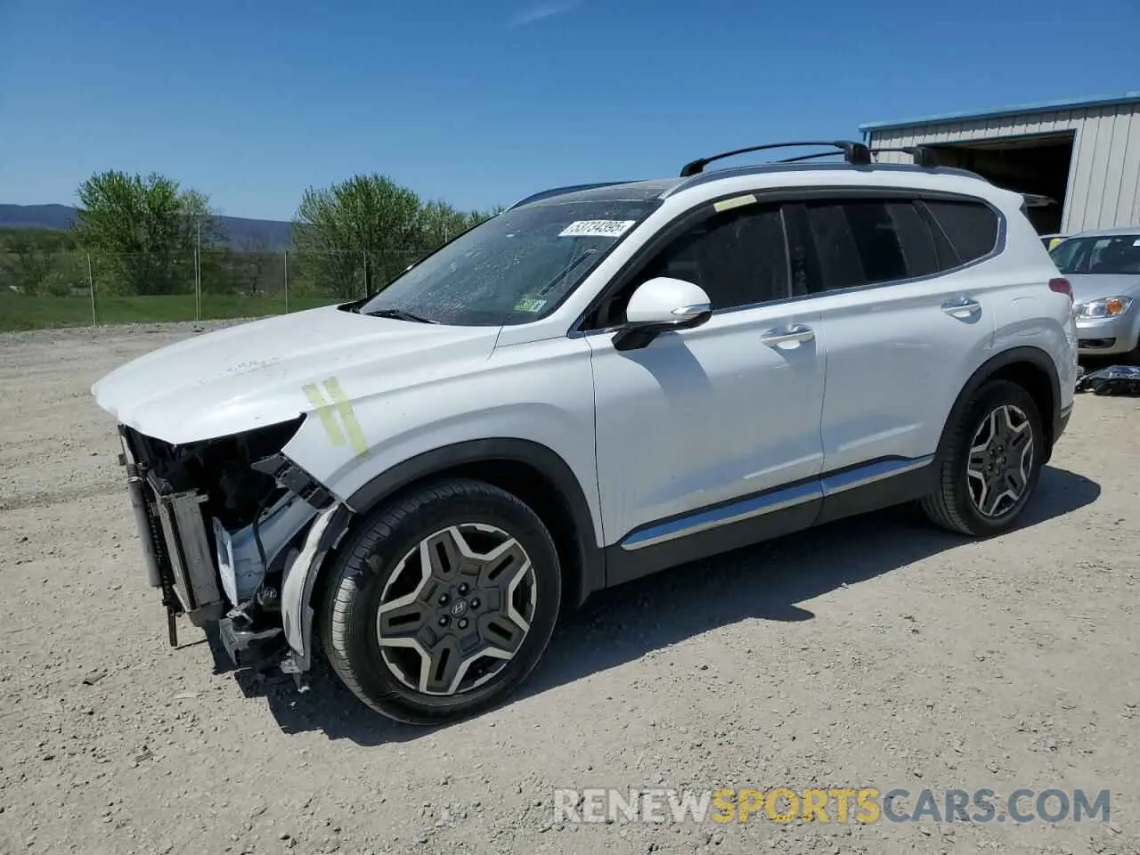 1 fotografías del automóvil dañado 5NMS44AL2MH362334 HYUNDAI SANTA FE 2021