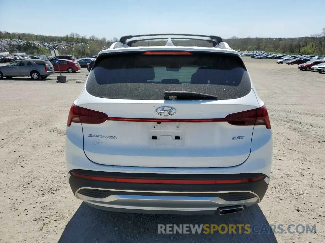 6 fotografías del automóvil dañado 5NMS44AL2MH362334 HYUNDAI SANTA FE 2021