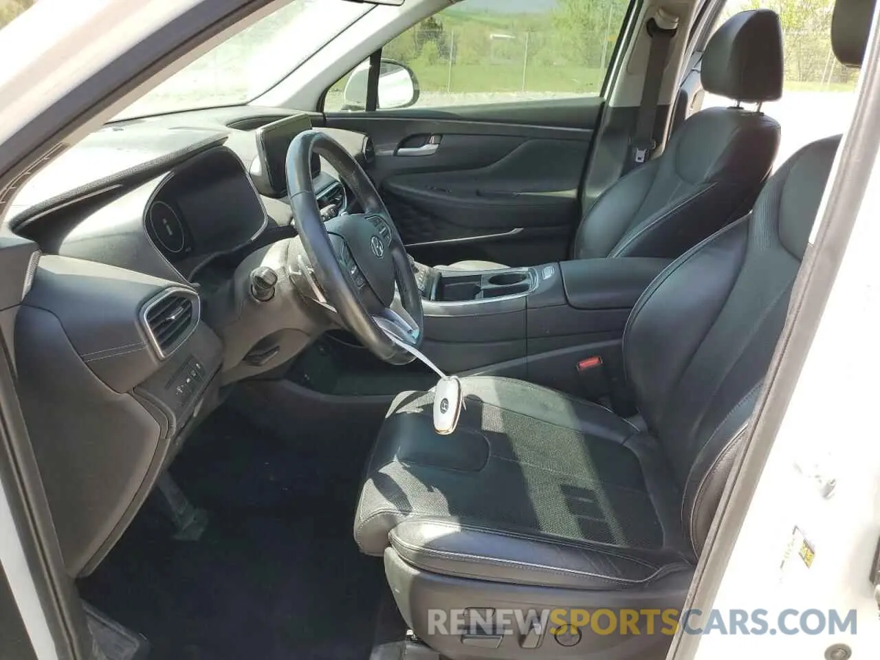 7 fotografías del automóvil dañado 5NMS44AL2MH362334 HYUNDAI SANTA FE 2021