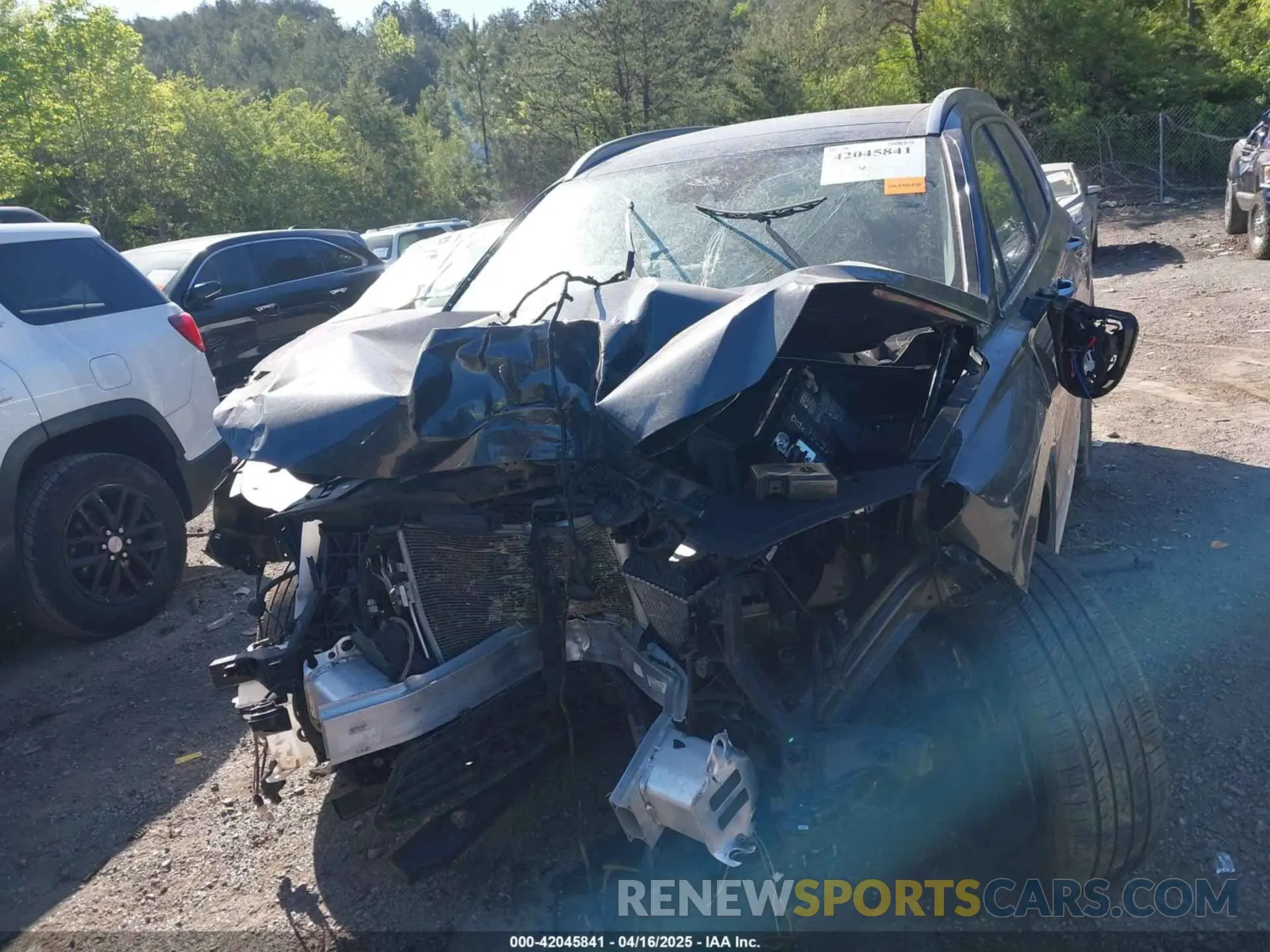 11 fotografías del automóvil dañado 5NMS44AL6MH323519 HYUNDAI SANTA FE 2021