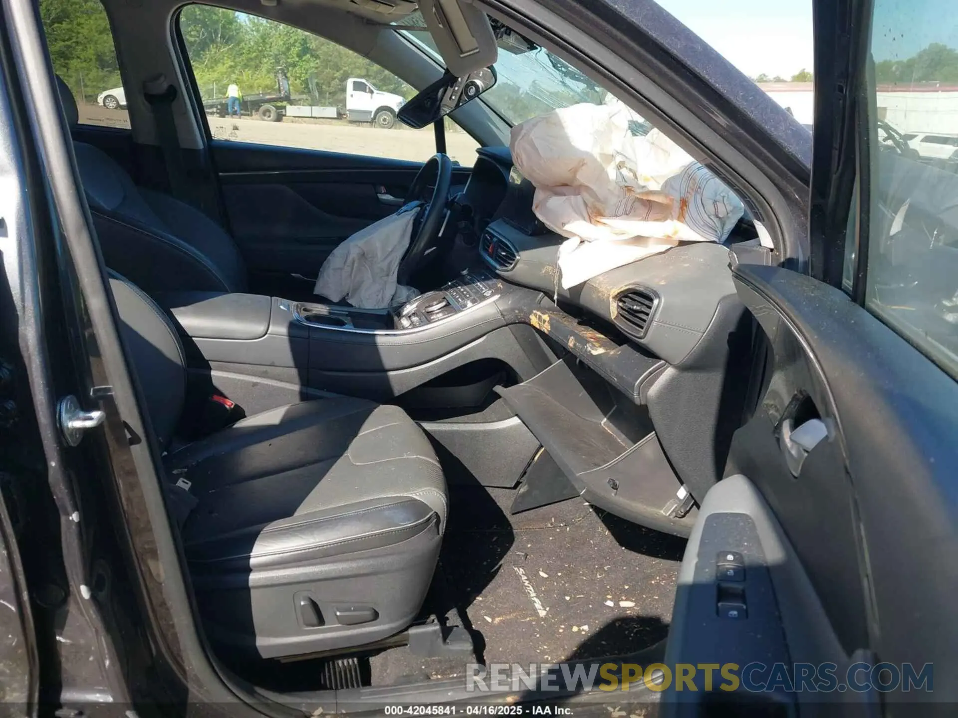 5 fotografías del automóvil dañado 5NMS44AL6MH323519 HYUNDAI SANTA FE 2021