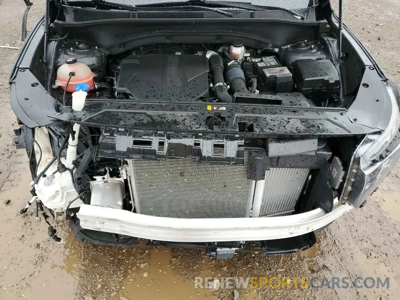 13 fotografías del automóvil dañado 5NMS44AL6MH335928 HYUNDAI SANTA FE 2021