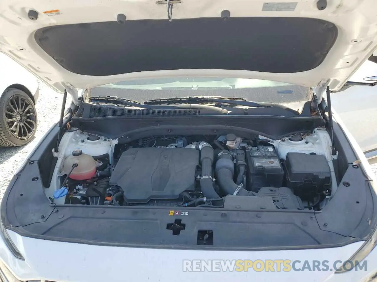 12 fotografías del automóvil dañado 5NMS44AL8MH315390 HYUNDAI SANTA FE 2021