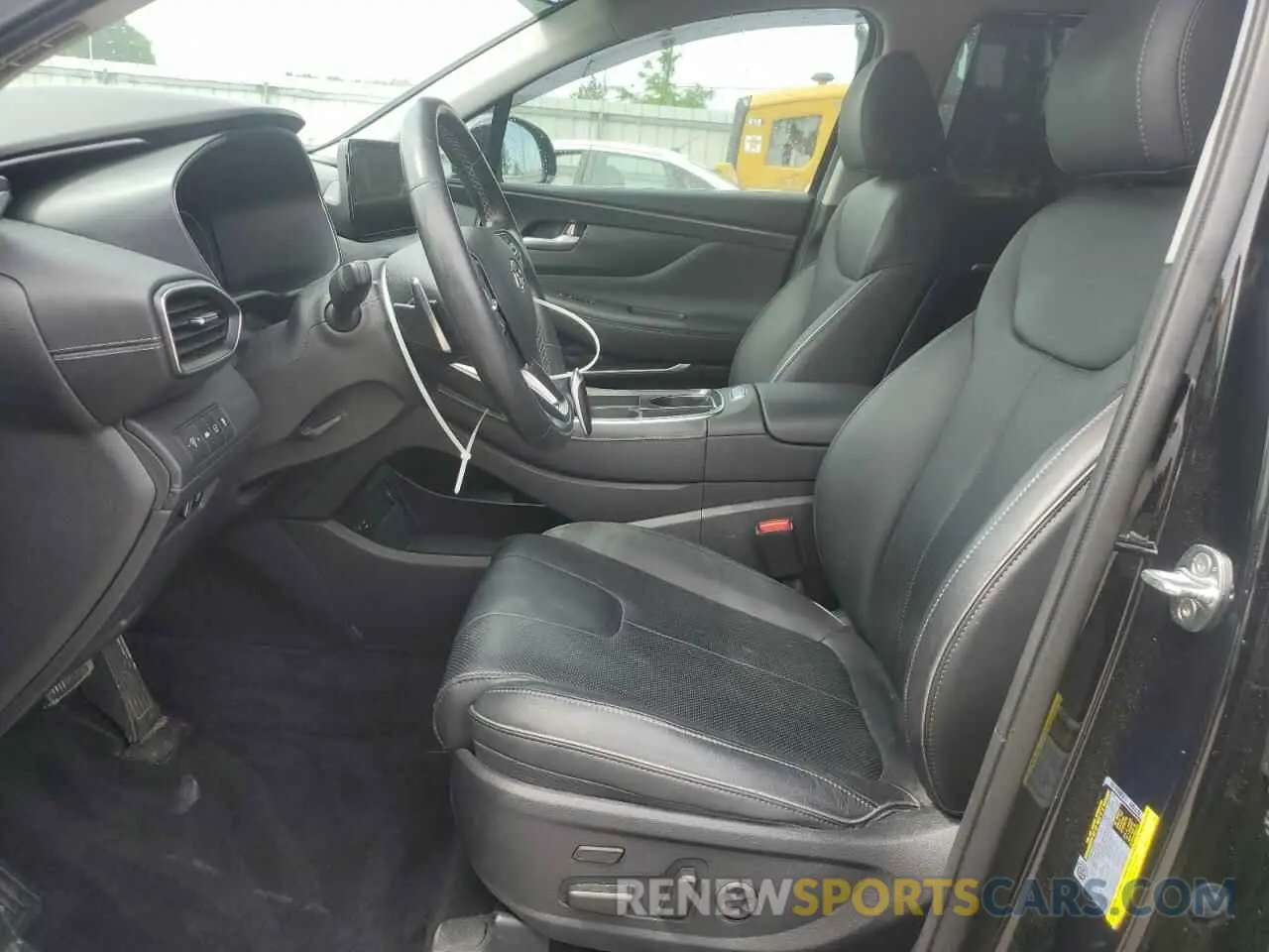 7 fotografías del automóvil dañado 5NMS44ALXMH335463 HYUNDAI SANTA FE 2021