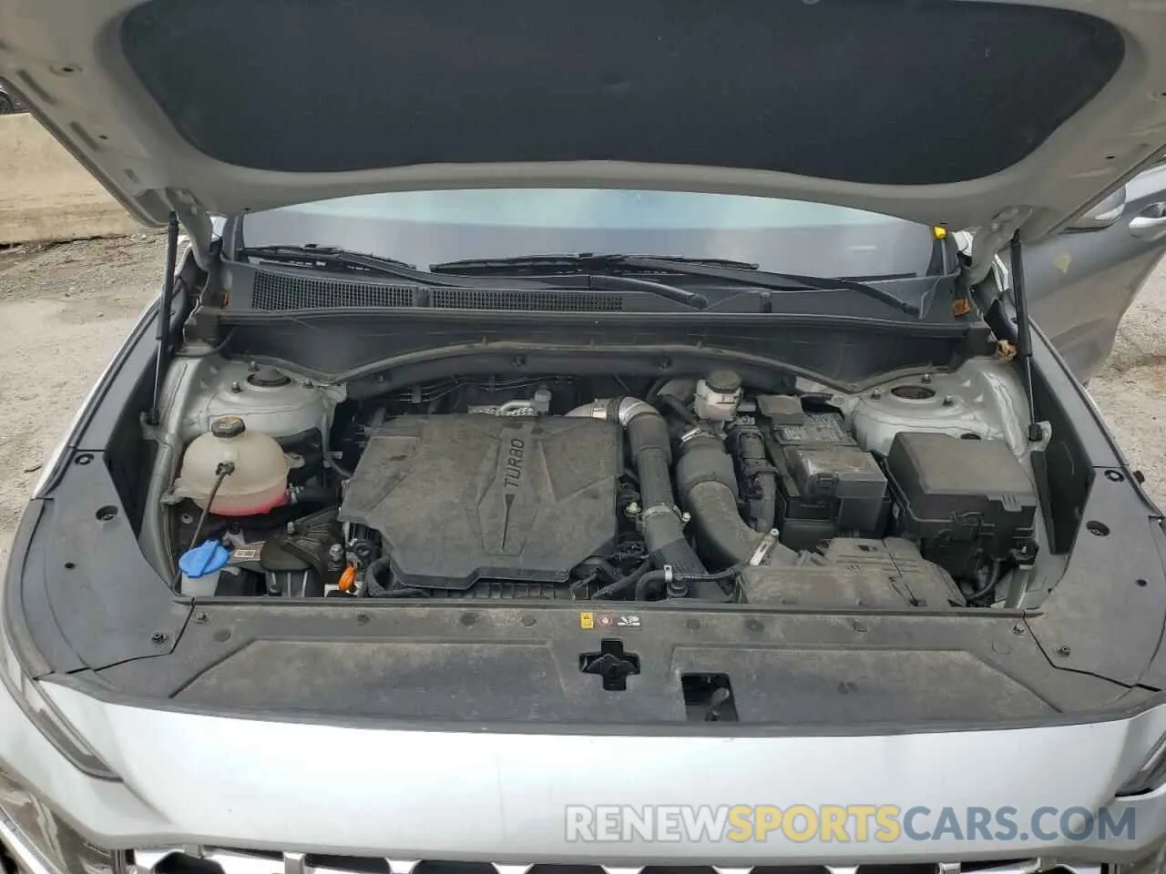 12 fotografías del automóvil dañado 5NMS4DAL0MH332250 HYUNDAI SANTA FE 2021