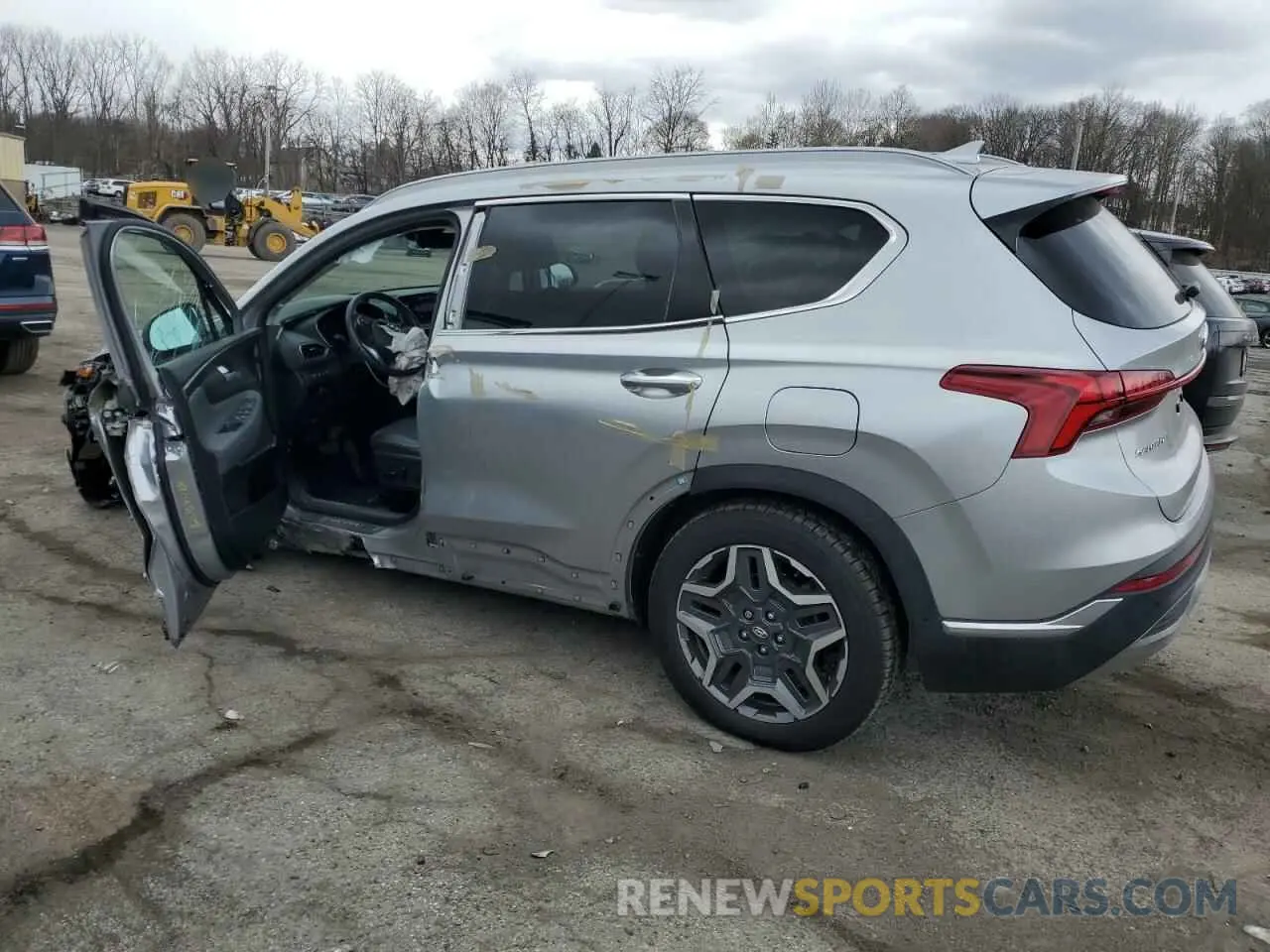 2 fotografías del automóvil dañado 5NMS4DAL0MH332250 HYUNDAI SANTA FE 2021