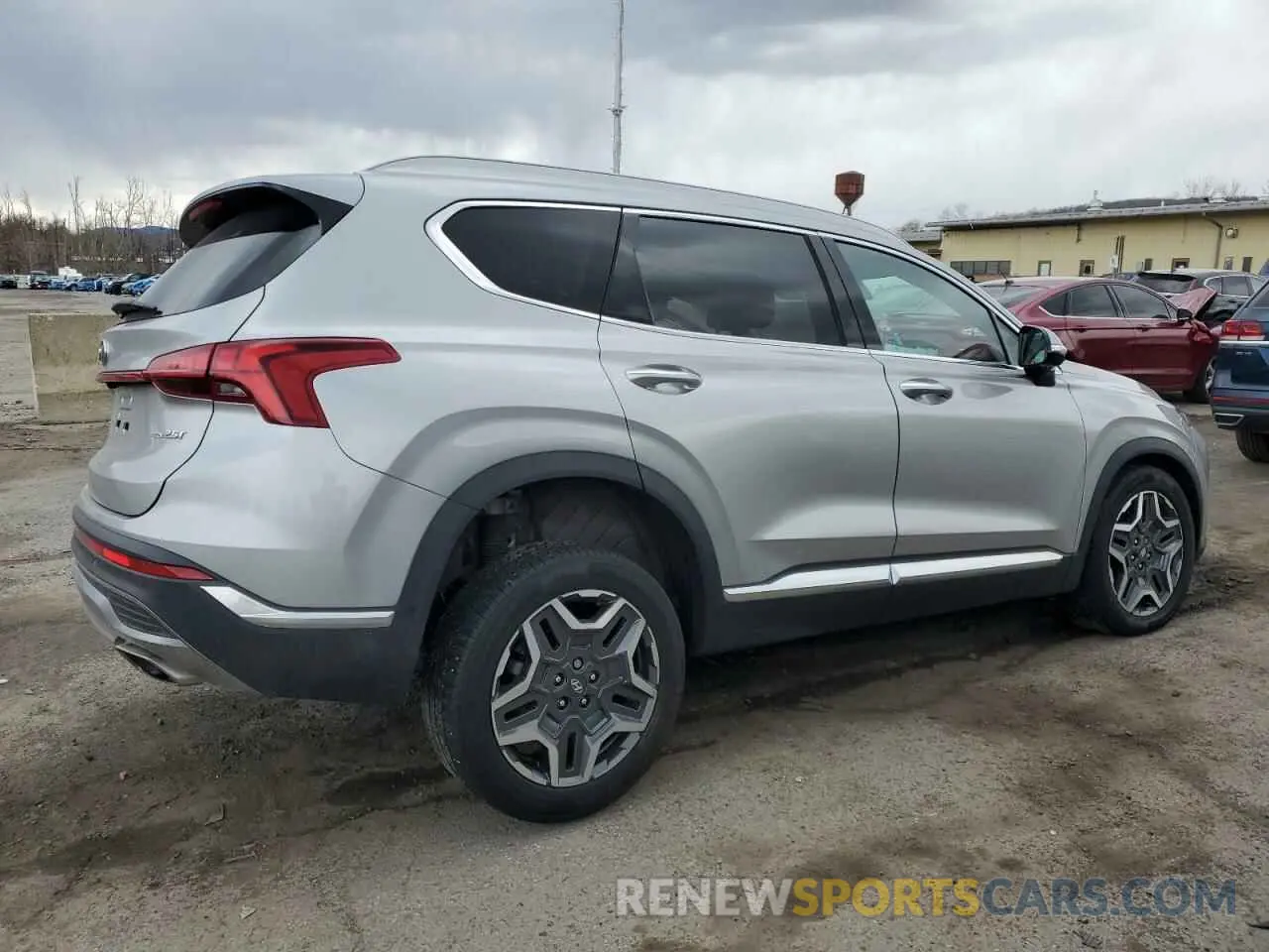 3 fotografías del automóvil dañado 5NMS4DAL0MH332250 HYUNDAI SANTA FE 2021