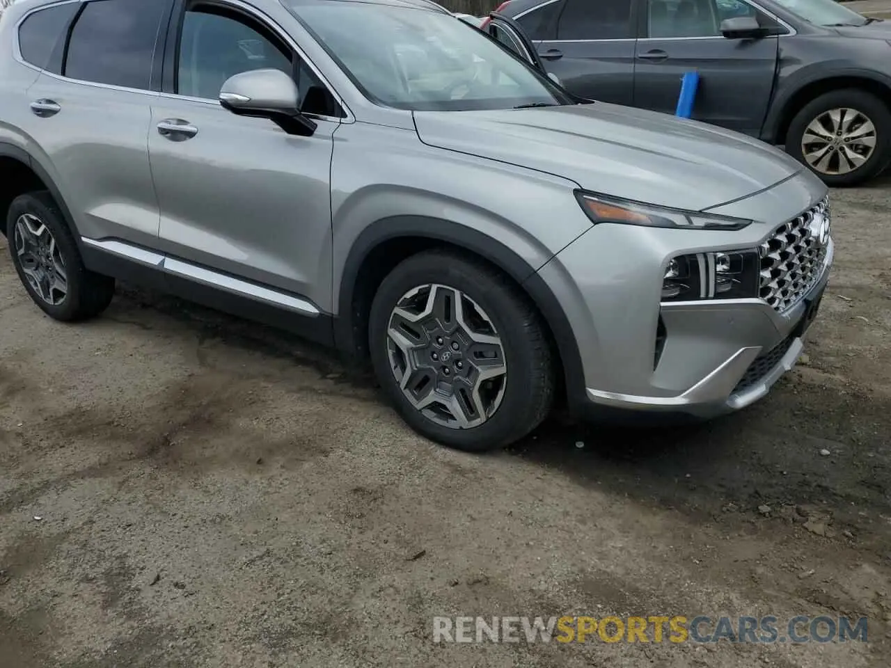 4 fotografías del automóvil dañado 5NMS4DAL0MH332250 HYUNDAI SANTA FE 2021