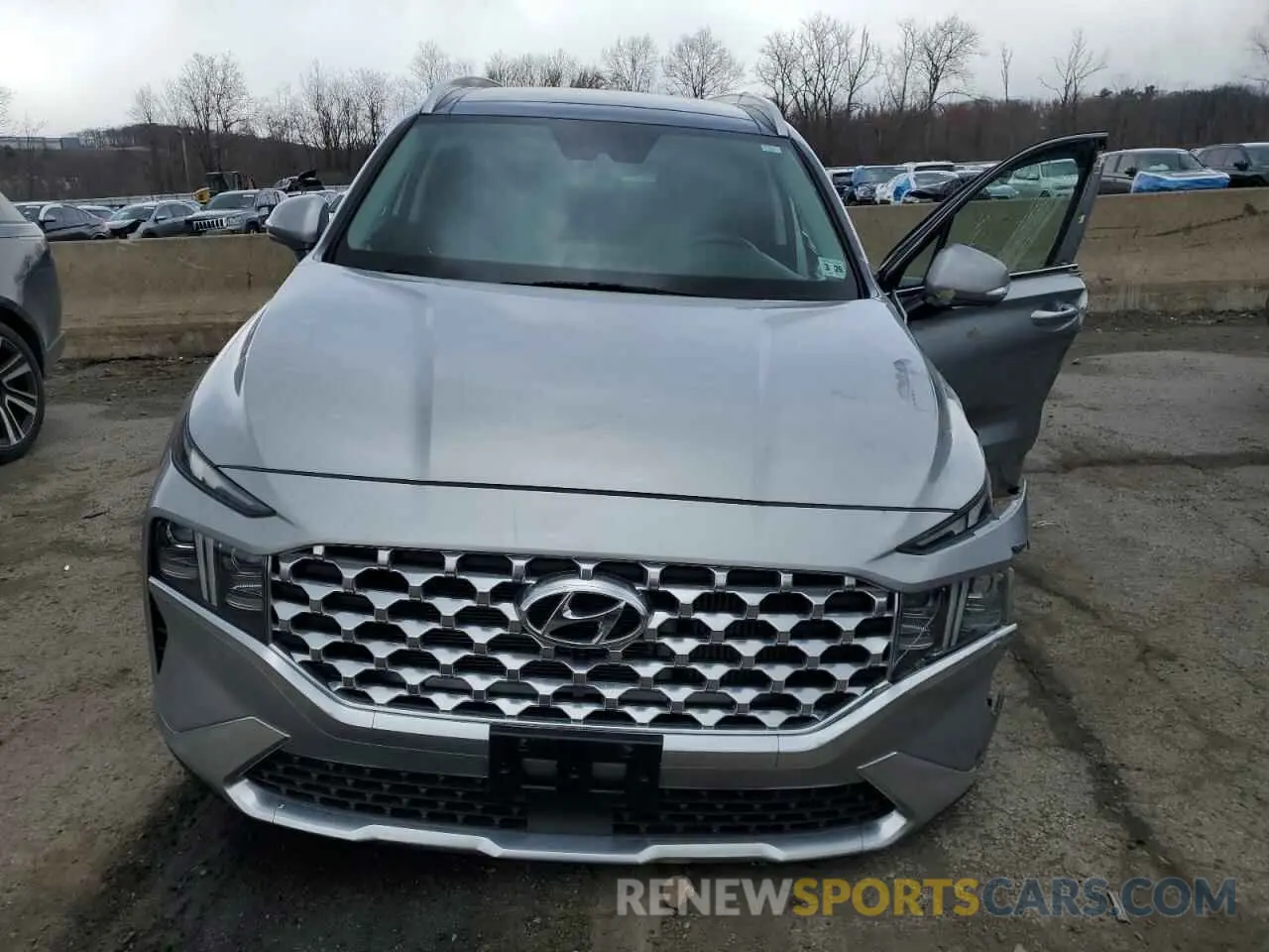 5 fotografías del automóvil dañado 5NMS4DAL0MH332250 HYUNDAI SANTA FE 2021