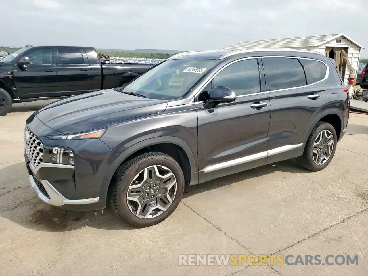 1 fotografías del automóvil dañado 5NMS4DAL2MH343332 HYUNDAI SANTA FE 2021