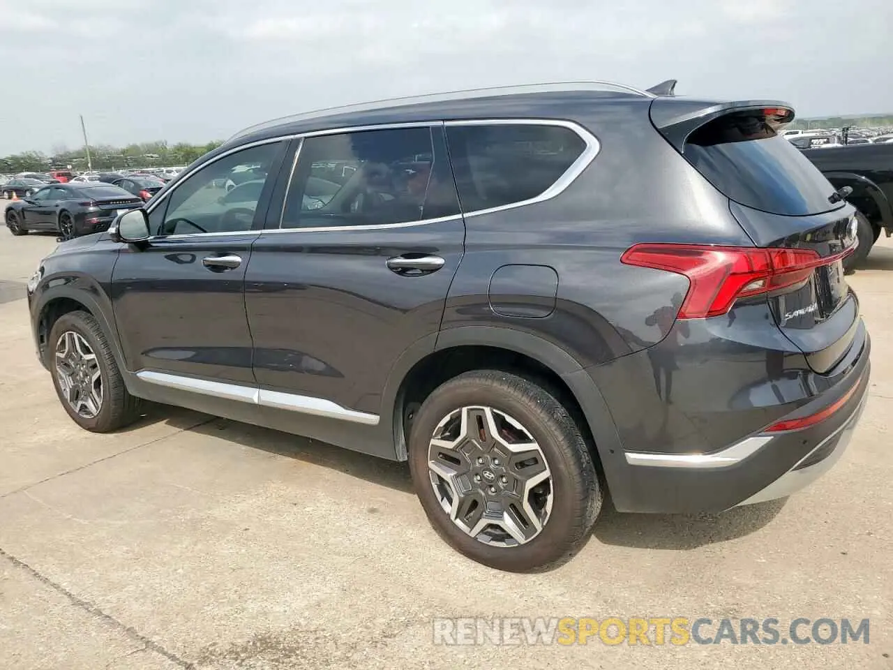 2 fotografías del automóvil dañado 5NMS4DAL2MH343332 HYUNDAI SANTA FE 2021