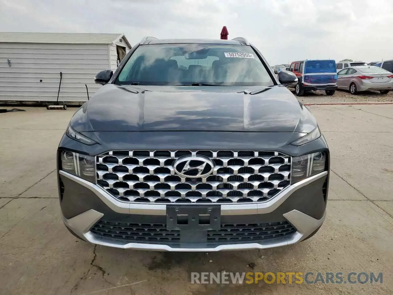 5 fotografías del automóvil dañado 5NMS4DAL2MH343332 HYUNDAI SANTA FE 2021