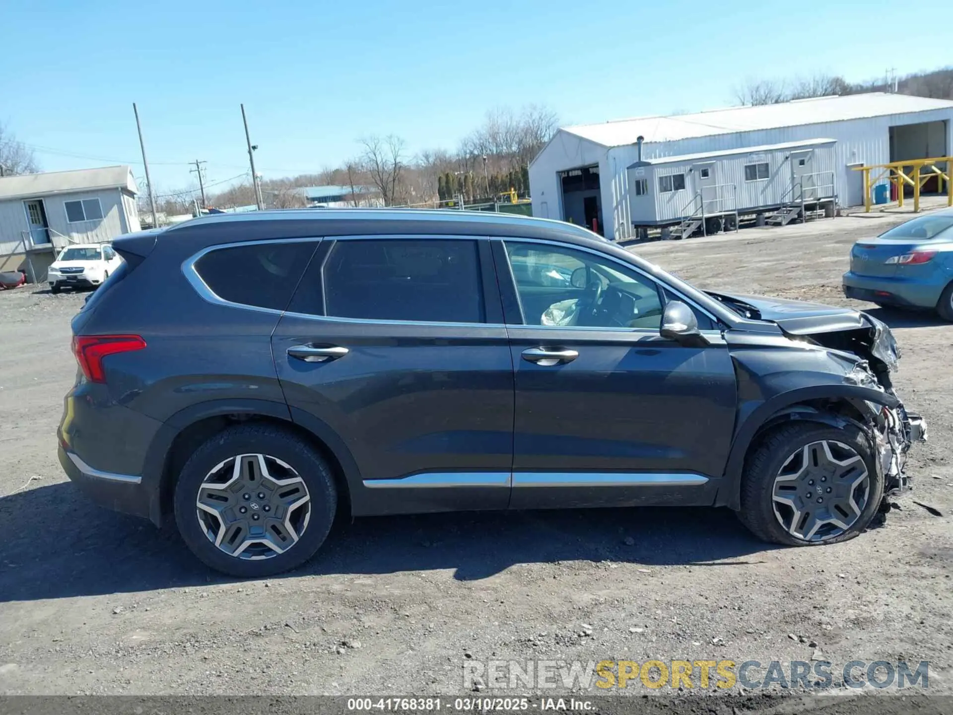 13 fotografías del automóvil dañado 5NMS4DAL3MH370281 HYUNDAI SANTA FE 2021